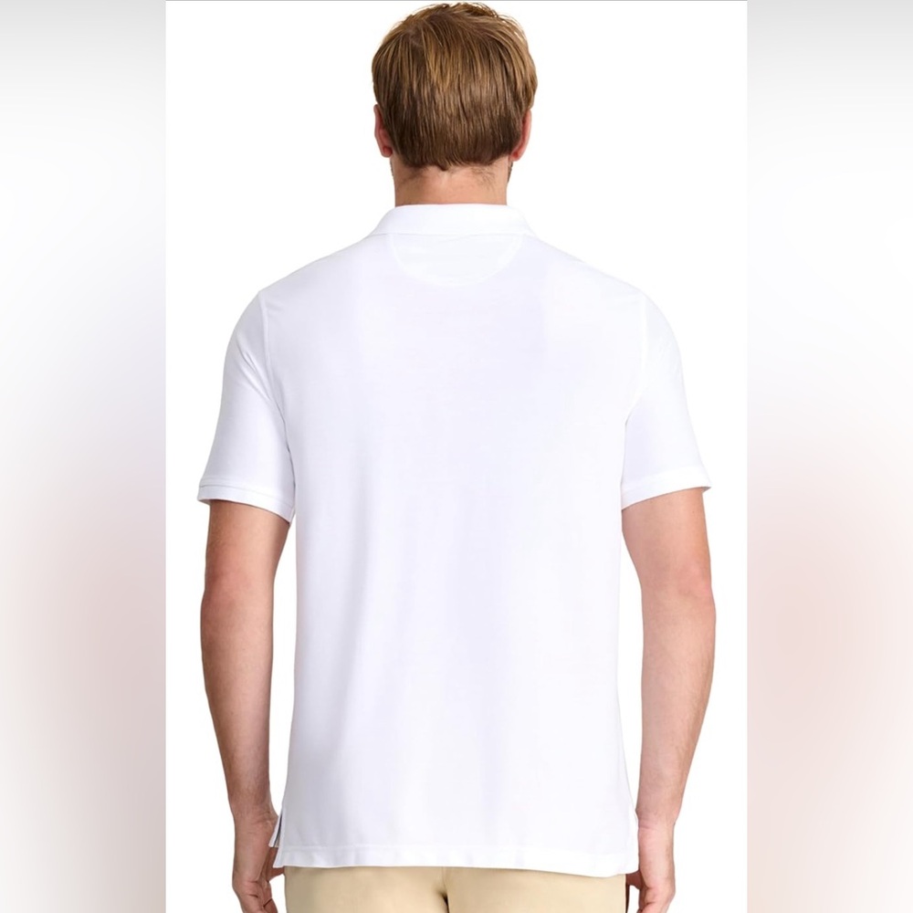 Men’s IZOD Advantage Performance White Polo Size 4XLT - Picture 4 of 9